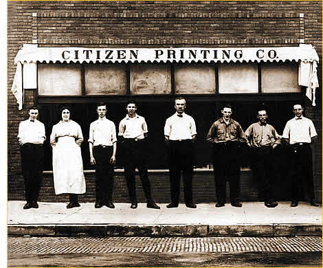 Citizen Printing Co 1907
